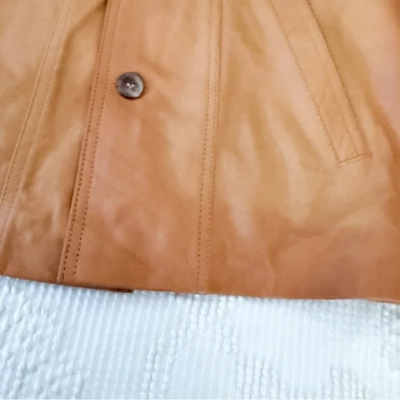 Rare Sabah Downtown Leather Jacket Unisex Small - Picture 4 of 13